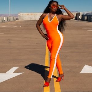 Bandage jumpsuit